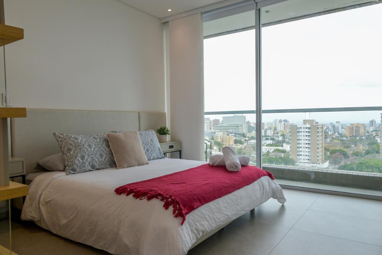 Distrito 90 - Estudios Y Apartamentos Para Vacaciones Y Viajes De Negocio Barranquilla  Exteriör bild